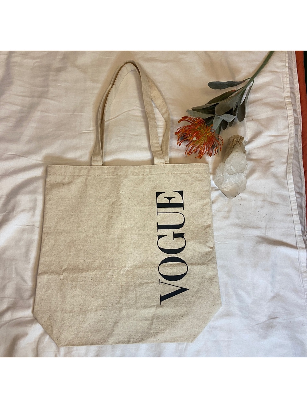 Vogue Tote Bag Canvas Shopping Bag 90s y2k